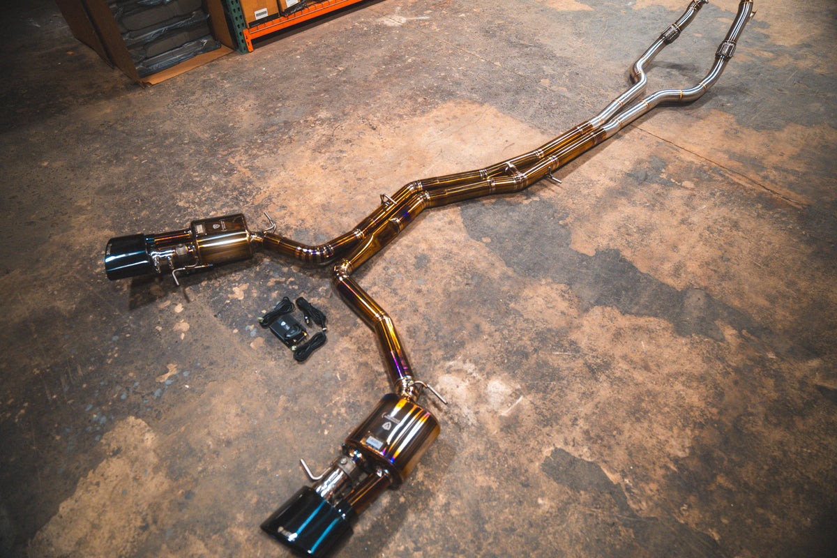 Valvetronic Designs Titanium Valved Cat-Back Exhaust - view 2