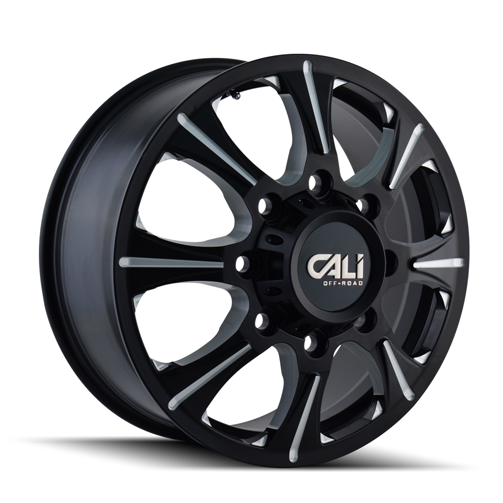 BRUTAL (9105) REAR SATIN BLACK MILLED