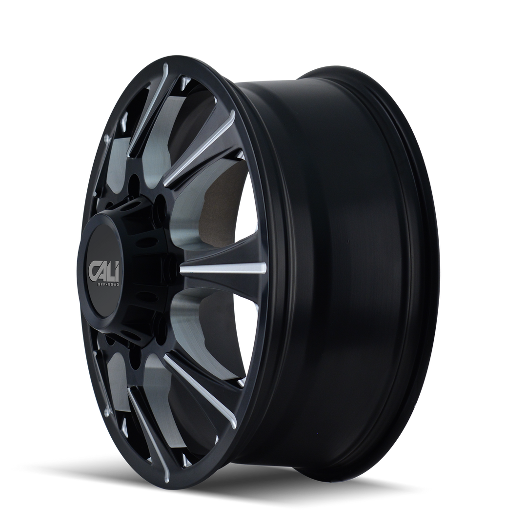 BRUTAL (9105) REAR SATIN BLACK MILLED