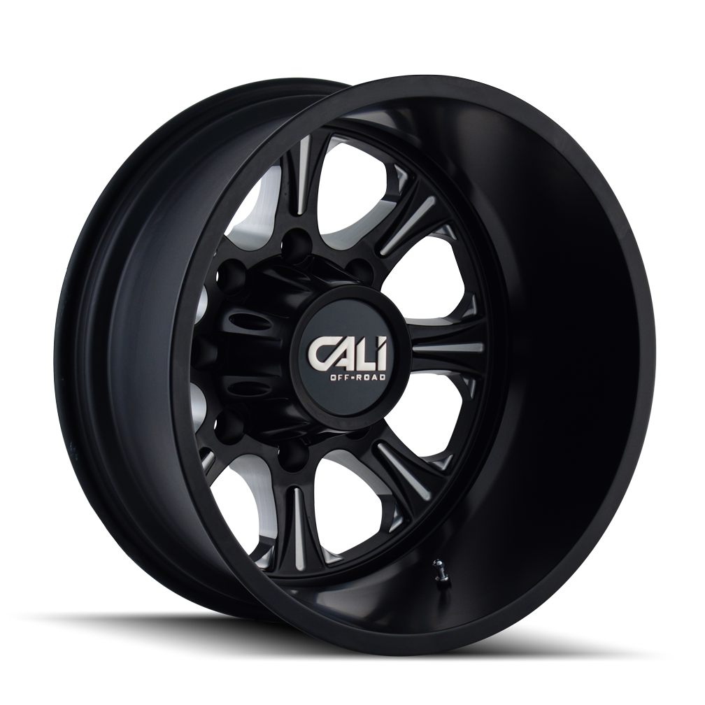 BRUTAL (9105) REAR SATIN BLACK MILLED