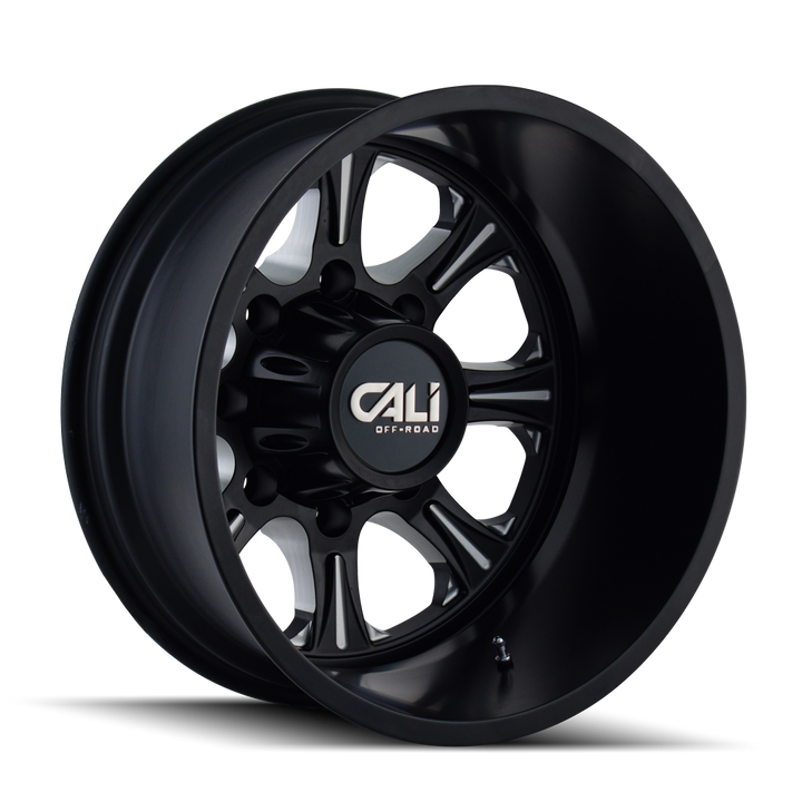 BRUTAL (9105) REAR SATIN BLACK MILLED