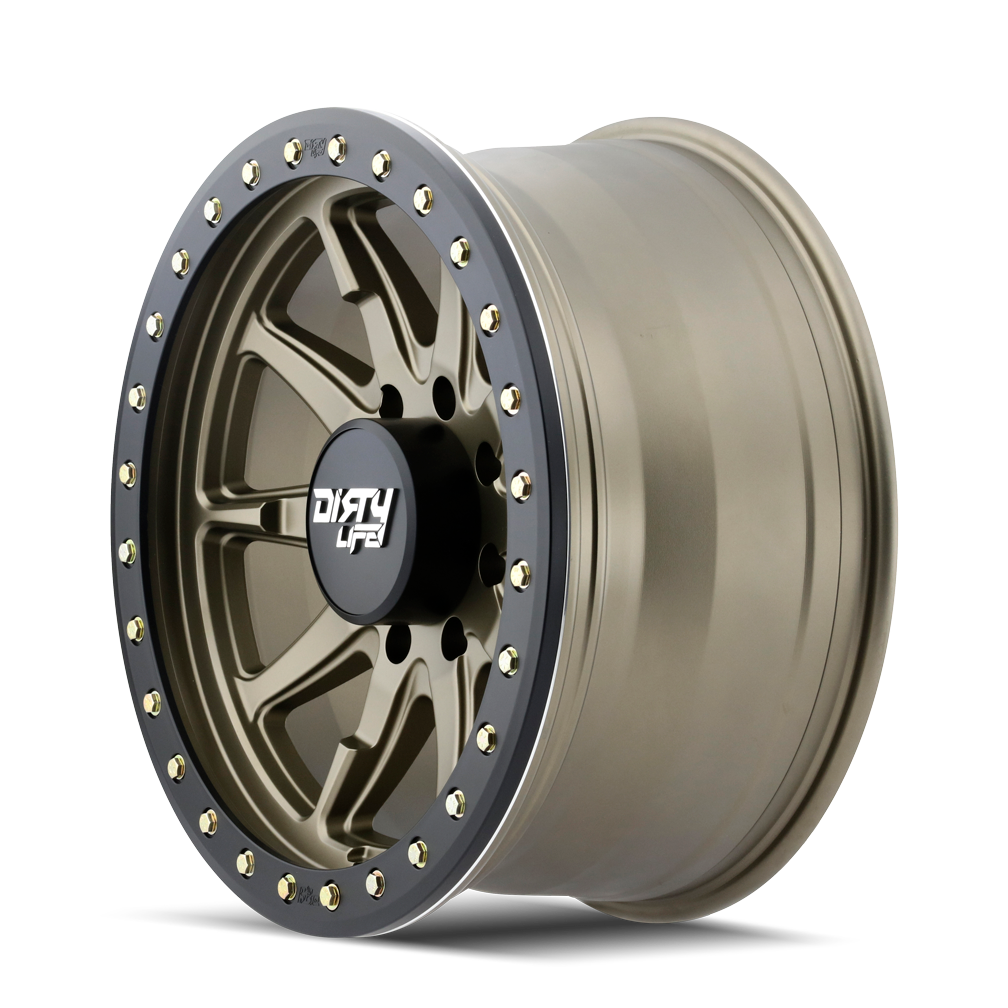 DT-2 (9304) SATIN GOLD W/SIMULATED BEADLOCK RING