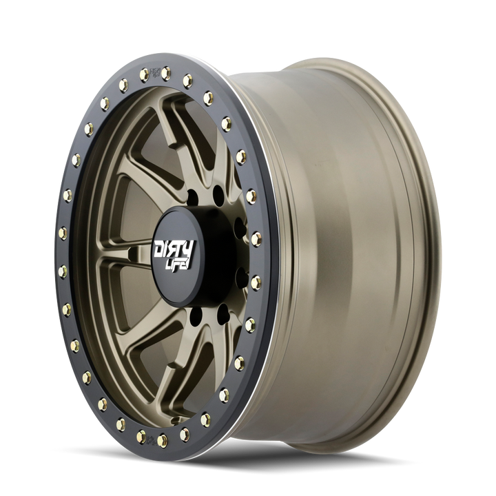 DT-2 (9304) SATIN GOLD W/SIMULATED BEADLOCK RING