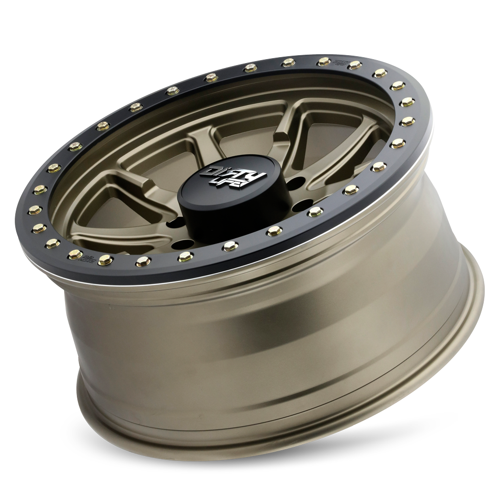 DT-2 (9304) SATIN GOLD W/SIMULATED BEADLOCK RING