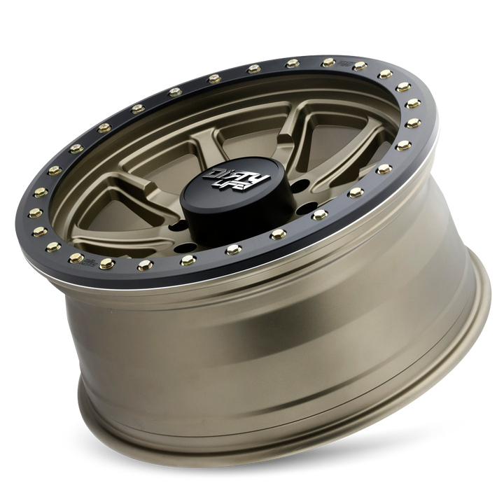 DT-2 (9304) SATIN GOLD W/SIMULATED BEADLOCK RING