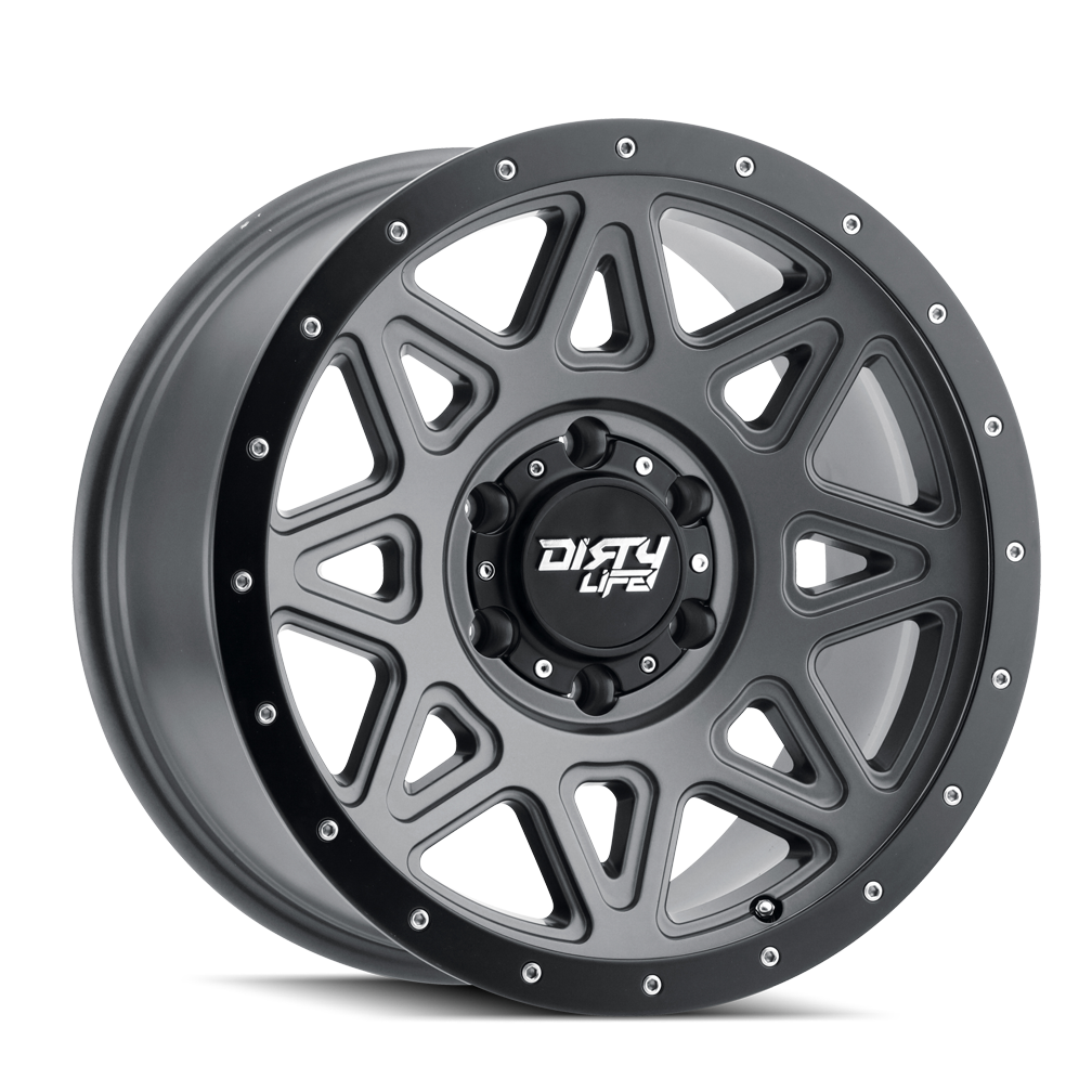 THEORY (9305) MATTE GUNMETAL W/ MATTE BLACK LIP