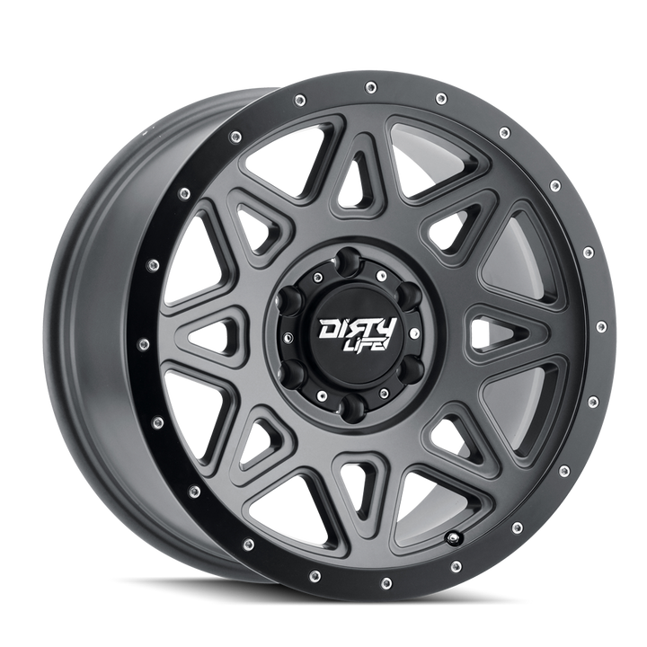 THEORY (9305) MATTE GUNMETAL W/ MATTE BLACK LIP