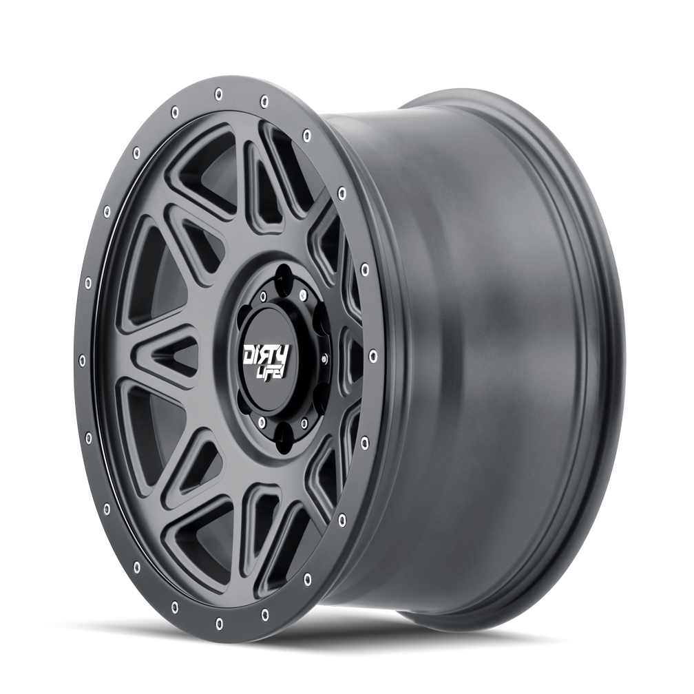 THEORY (9305) MATTE GUNMETAL W/ MATTE BLACK LIP