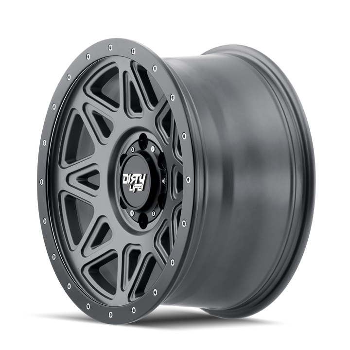 THEORY (9305) MATTE GUNMETAL W/ MATTE BLACK LIP