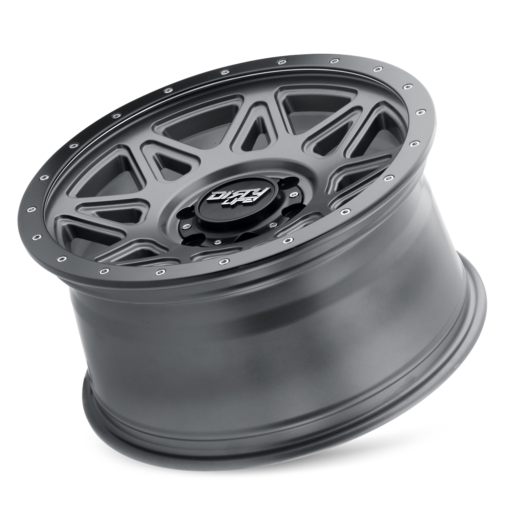 THEORY (9305) MATTE GUNMETAL W/ MATTE BLACK LIP