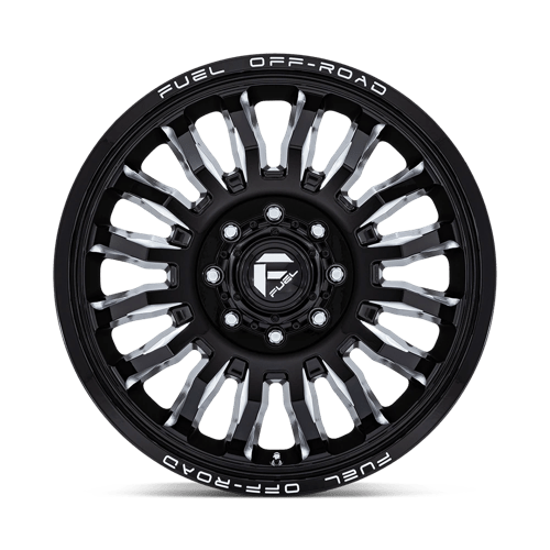 ARC DRW 22X8.25 8X200 +104 GBLK-MILL DF