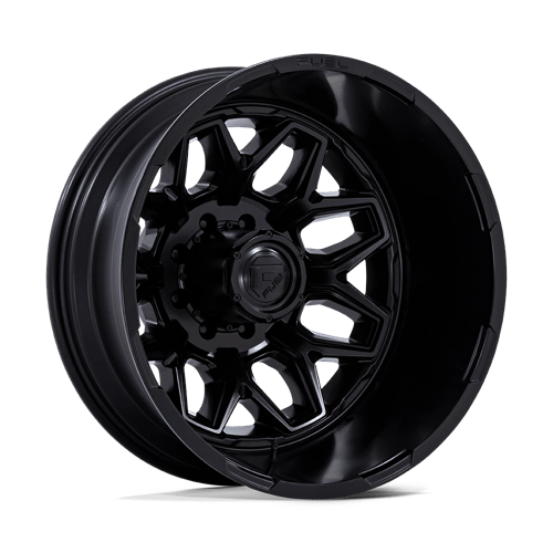 FLUX DRW 22X8.25 8X6.5 -240 BLK-OUT (DR)