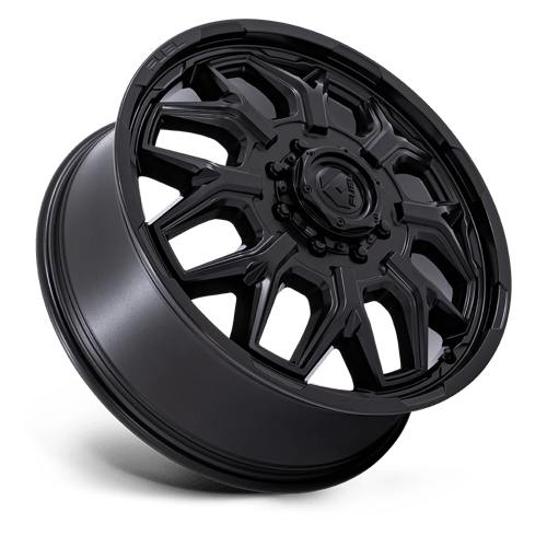 FLUX DRW 22X8.25 8X200 +104 BLK-OUT (DF)