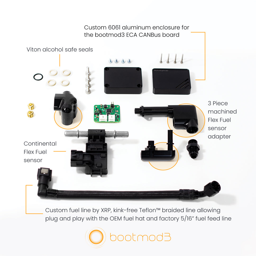 bootmod3 FlexFuel Kit sensor adapter