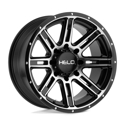 HE900 20X9 6X5.5 G-BLK MACH 18MM