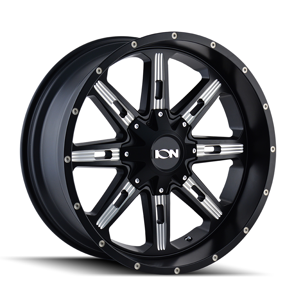 184 (184) SATIN BLACK MILLED