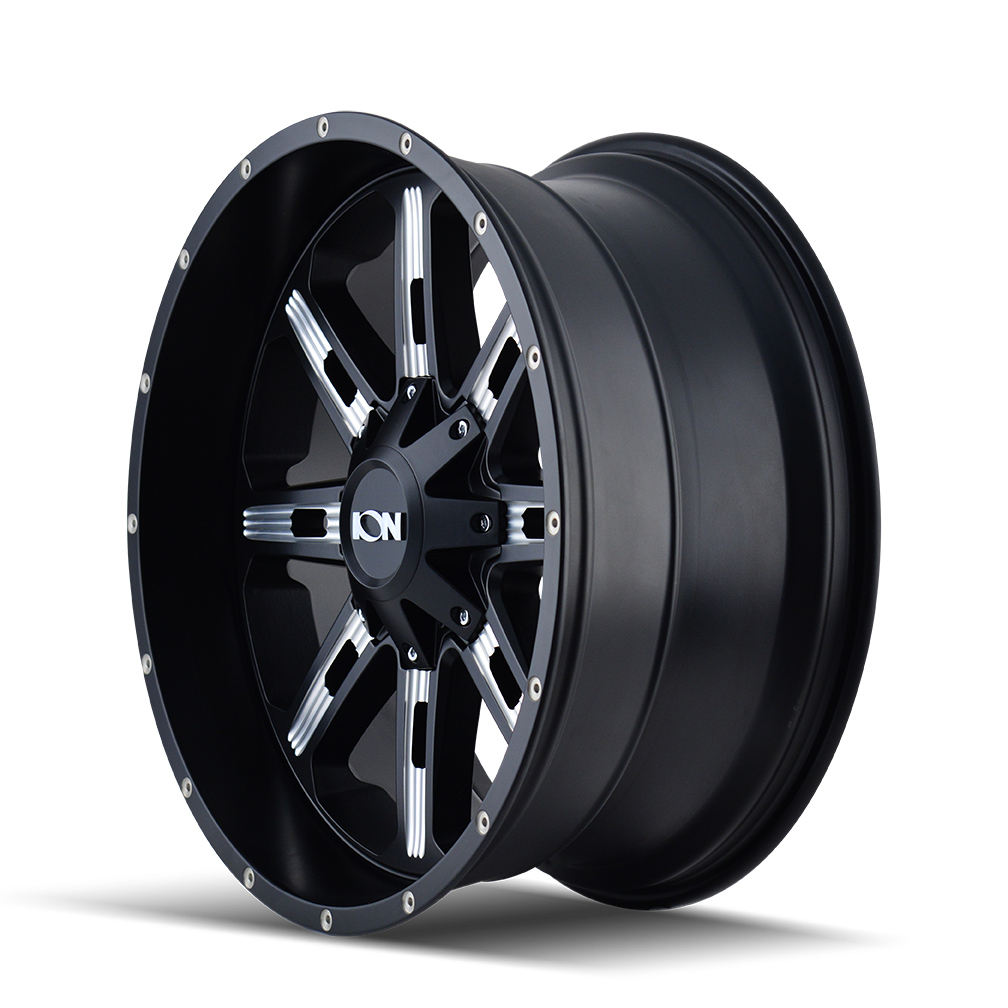 184 (184) SATIN BLACK MILLED