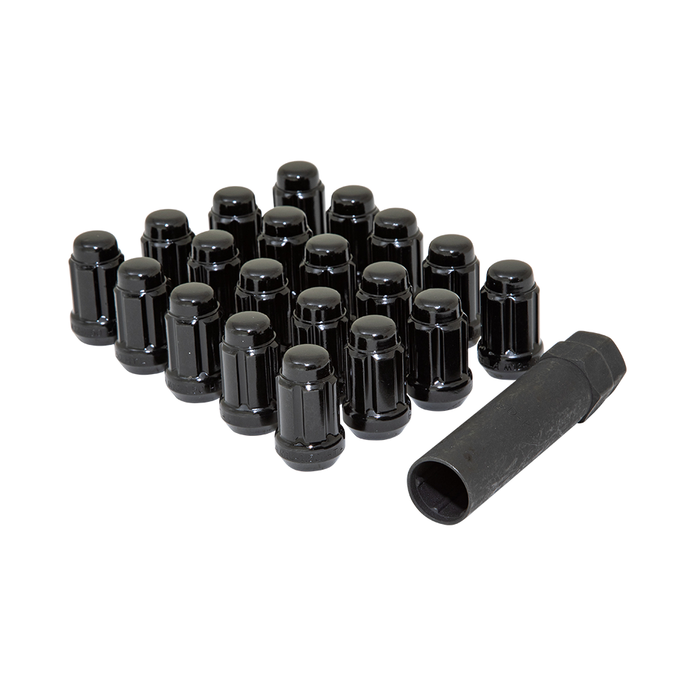 5LUG 12-1.50 SPLINE WIK PASS BLK GOR