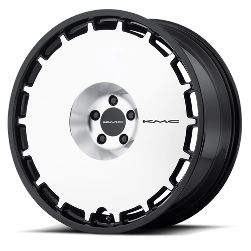 KM689 22X9 5X5 G-BLK MACH 15MM