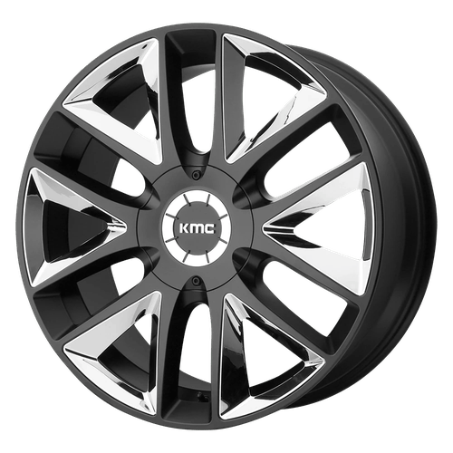 KM710 20X8.5 6X120 S-BLK CHR INS 38M
