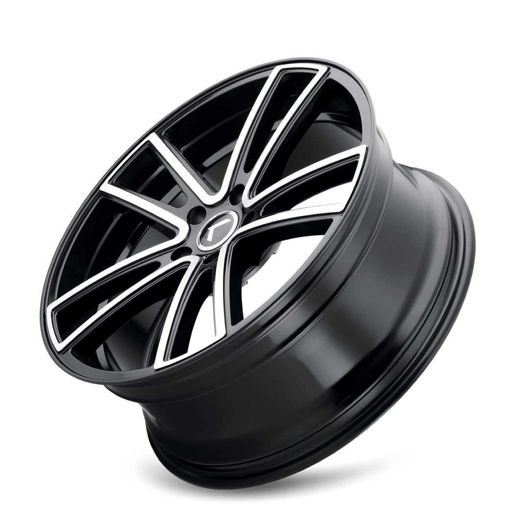LUSSO (KR190) BLACK W/ MACHINED FACE