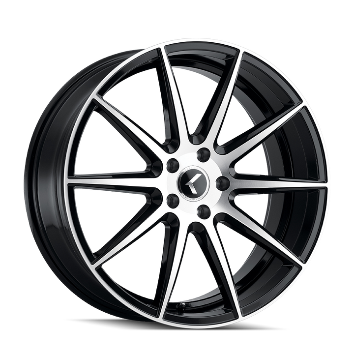 KRAZE KR194 (KR194) BLACK/MACHINED FACE
