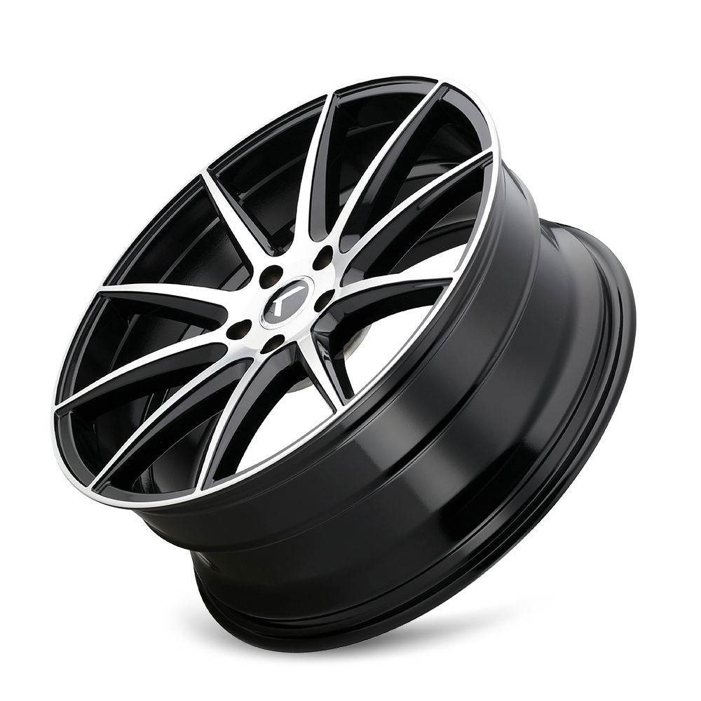 KRAZE KR194 (KR194) BLACK/MACHINED FACE