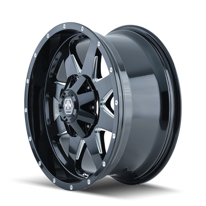 TANK (8040) GLOSS BLACK MILLED