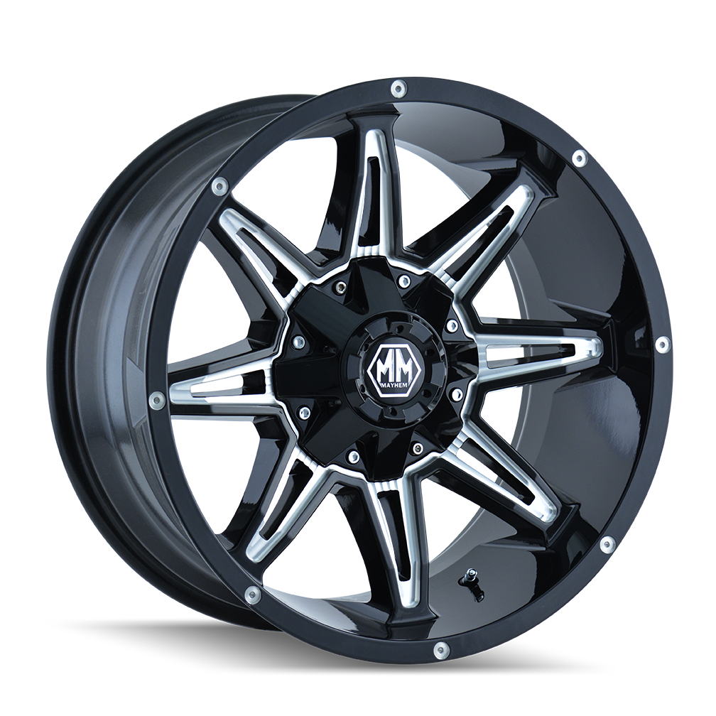 WARRIOR (8015) GLOSS BLACK MILLED