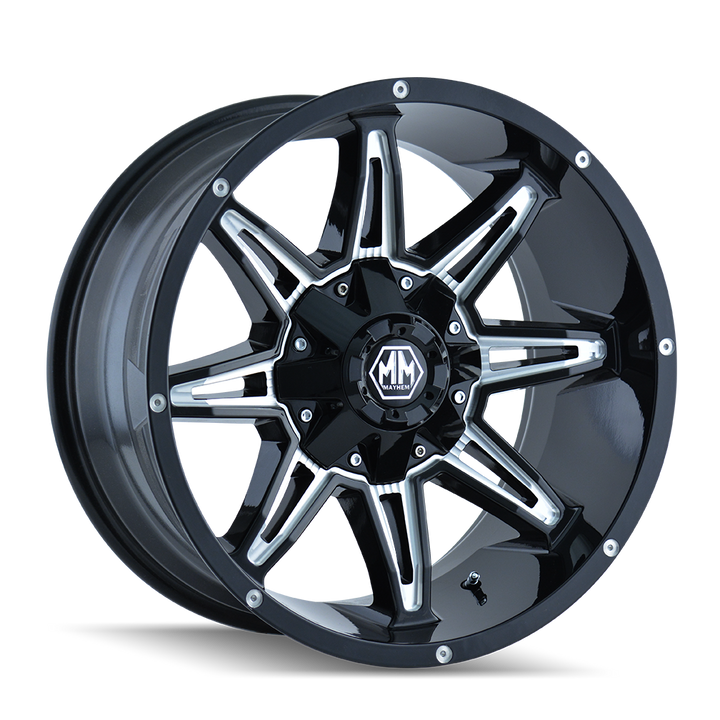 WARRIOR (8015) GLOSS BLACK MILLED