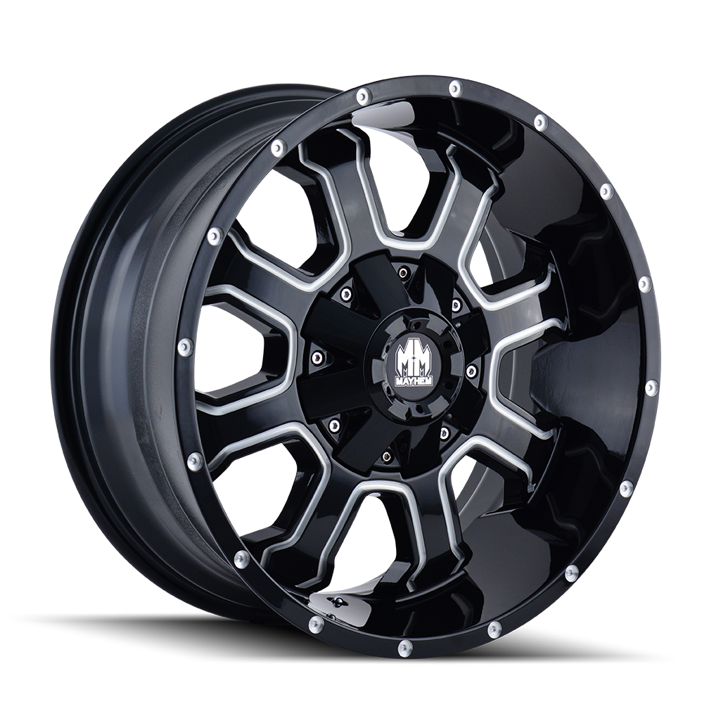 FIERCE (8103) GLOSS BLACK MILLED