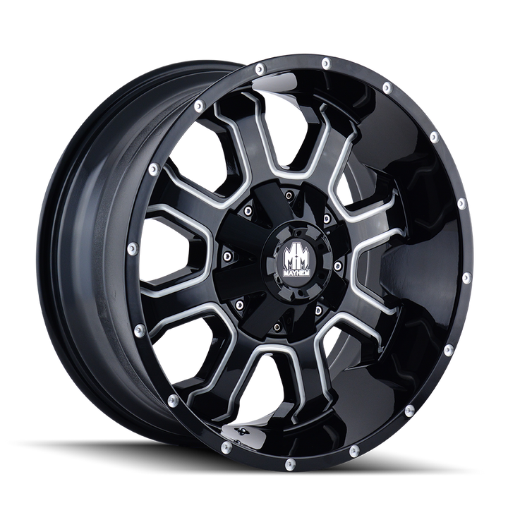 FIERCE (8103) GLOSS BLACK MILLED