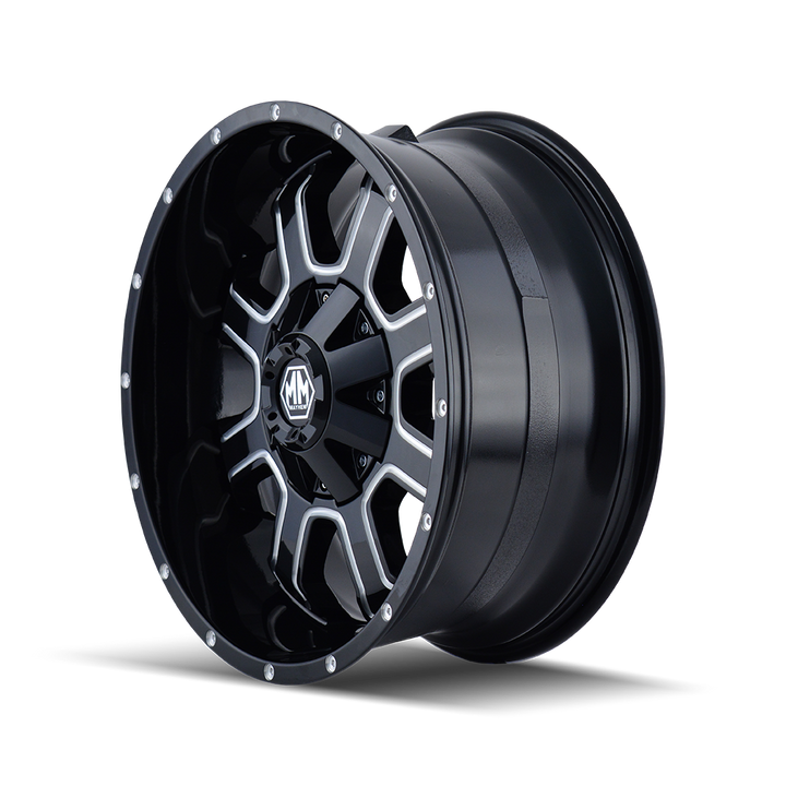 FIERCE (8103) GLOSS BLACK MILLED