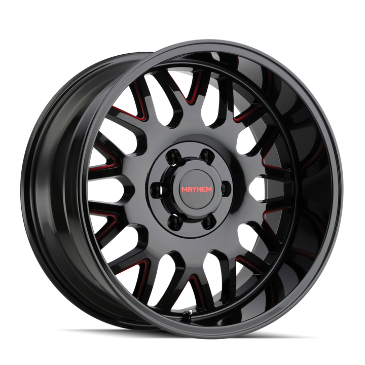 TRIPWIRE (8110) GLOSS BLACK MILLED PRISM RED