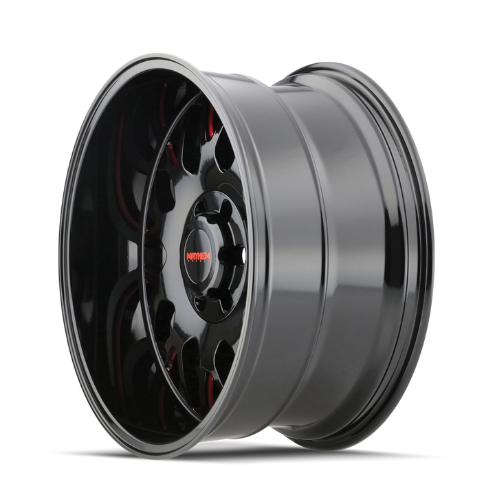 TRIPWIRE (8110) GLOSS BLACK MILLED PRISM RED