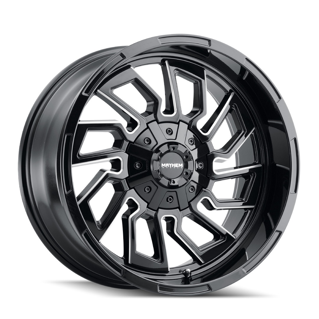FLYWHEEL (8111) GLOSS BLACK MILLED