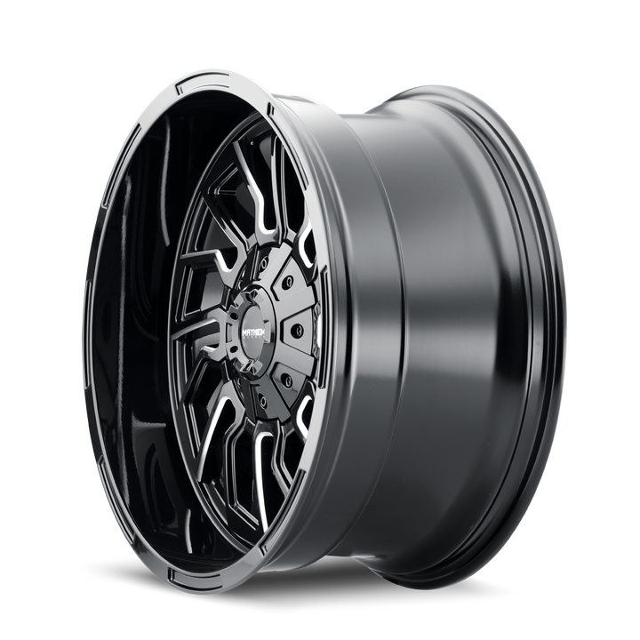 FLYWHEEL (8111) GLOSS BLACK MILLED