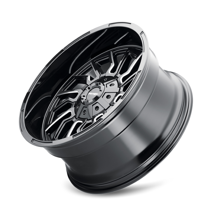 FLYWHEEL (8111) GLOSS BLACK MILLED