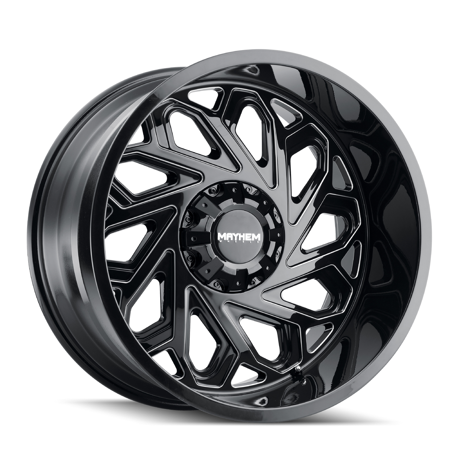 ESSEX (8112) GLOSS BLACK MILLED