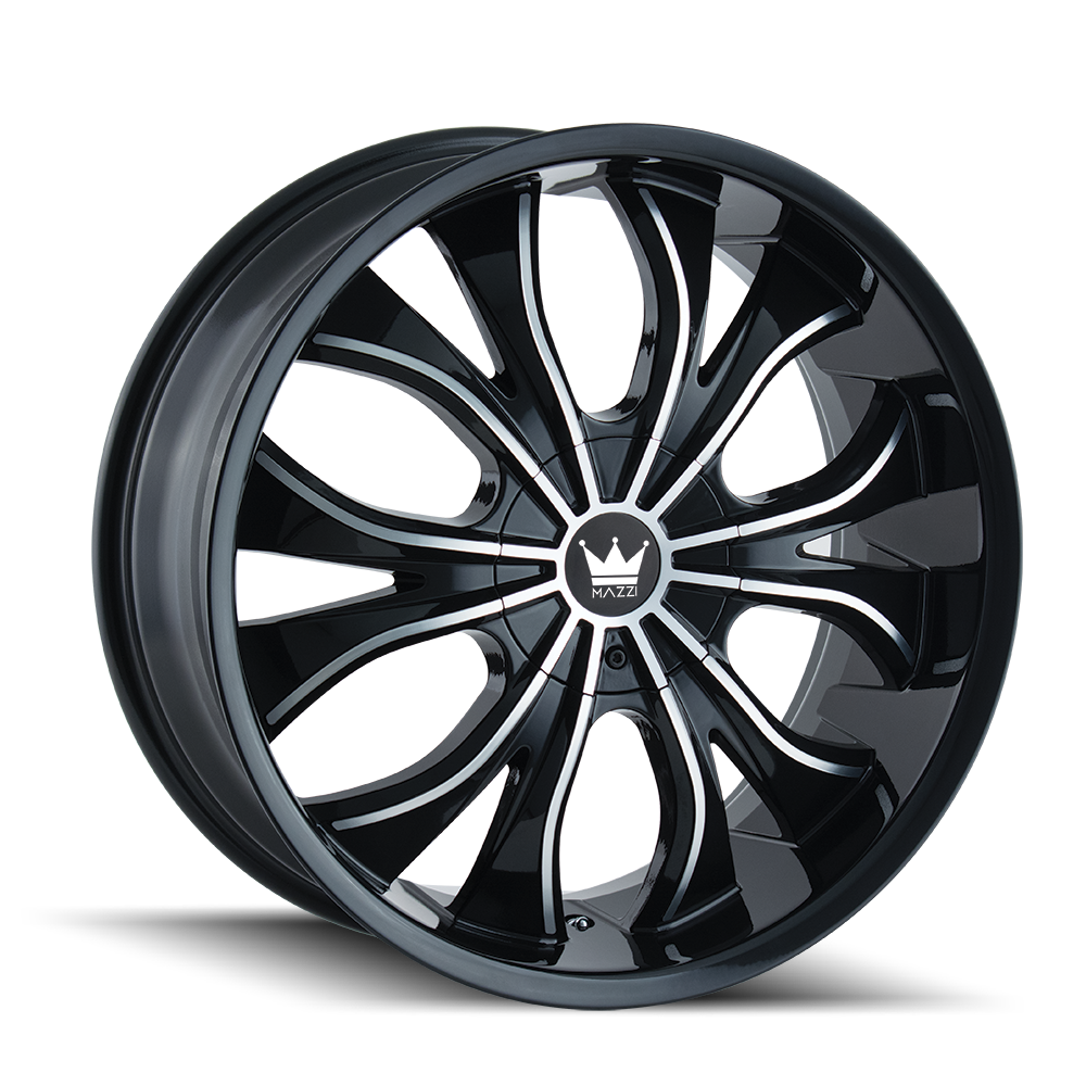 HUSTLER 342 GLOSS BLACK MACHINED