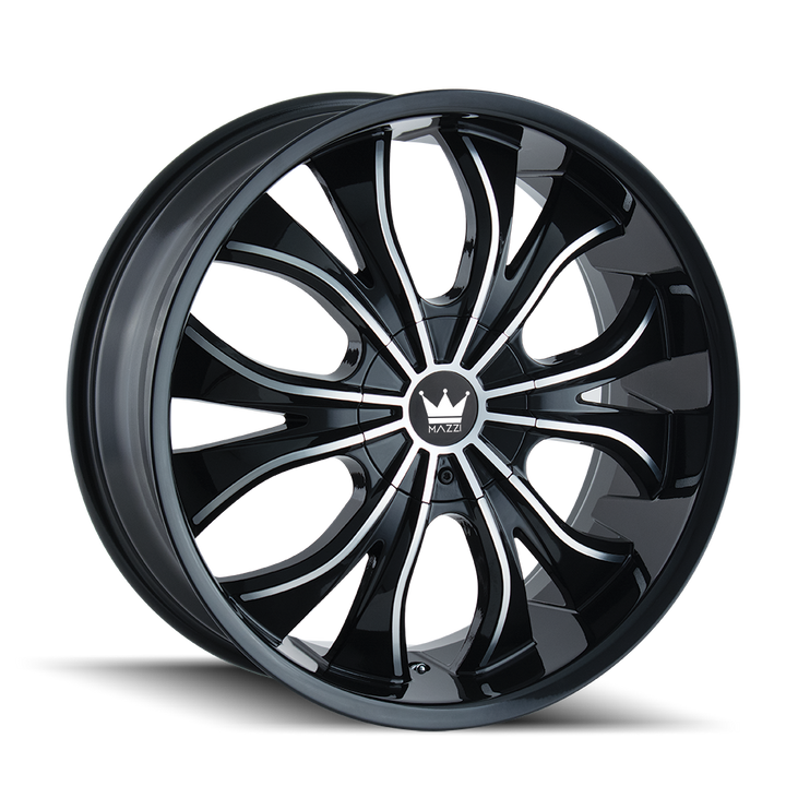 HUSTLER 342 GLOSS BLACK MACHINED