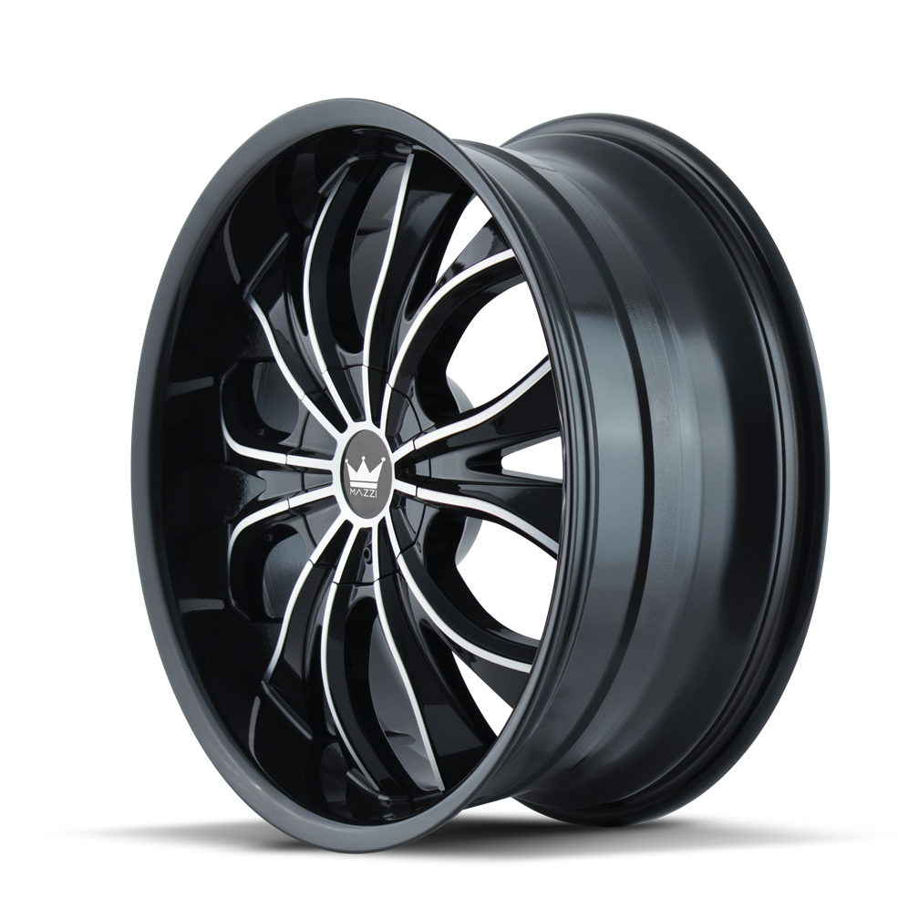 HUSTLER 342 GLOSS BLACK MACHINED