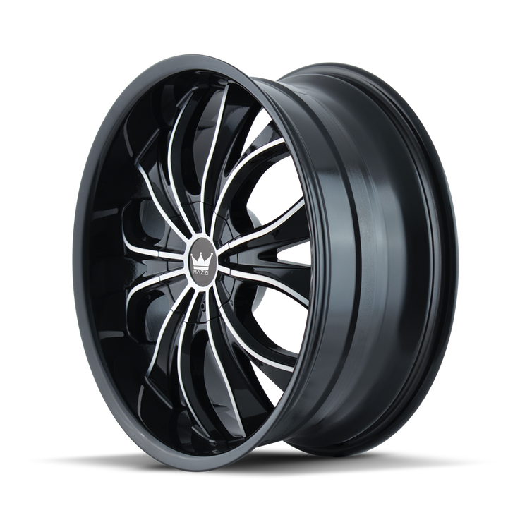 HUSTLER 342 GLOSS BLACK MACHINED