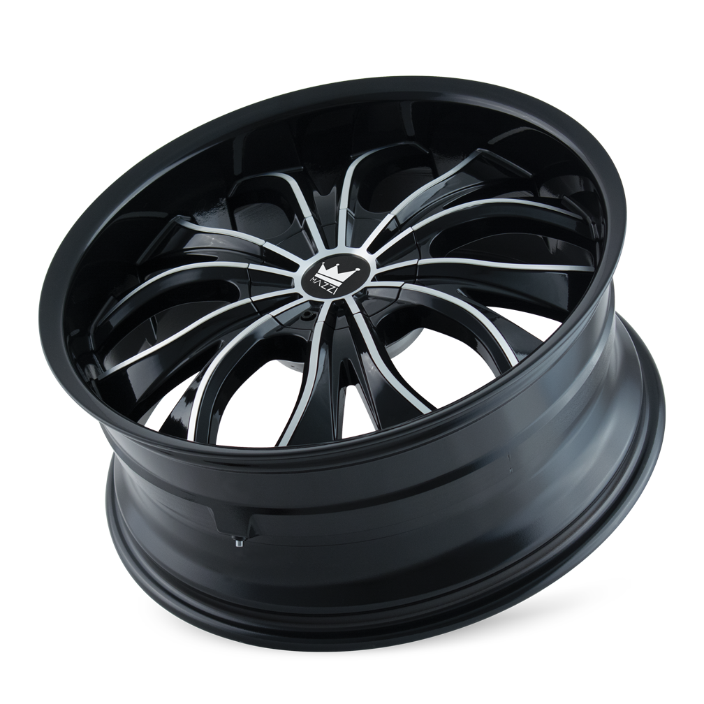 HUSTLER 342 GLOSS BLACK MACHINED