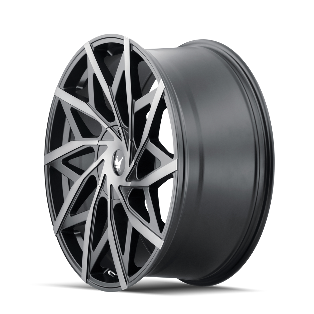 BIG EASY (372) MATTE BLACK MACHINED WITH DARK