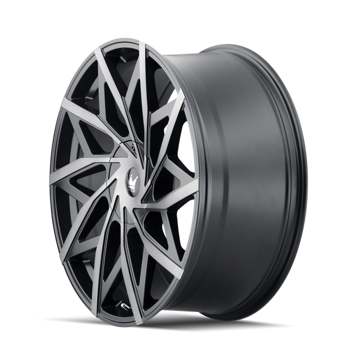 BIG EASY (372) MATTE BLACK MACHINED WITH DARK