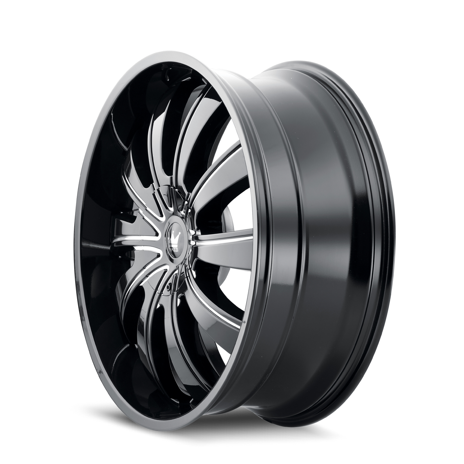ROLLA (374) GLOSS BLACK MACHINED