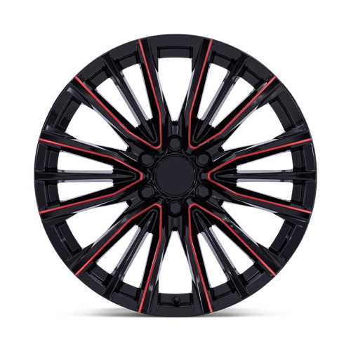 PR223 24X10 6X5.5 78 +28 G-BLK MILL-RED