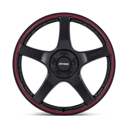 P2E 17X8 5X110/115 72 +40 M-BLK RD-LP