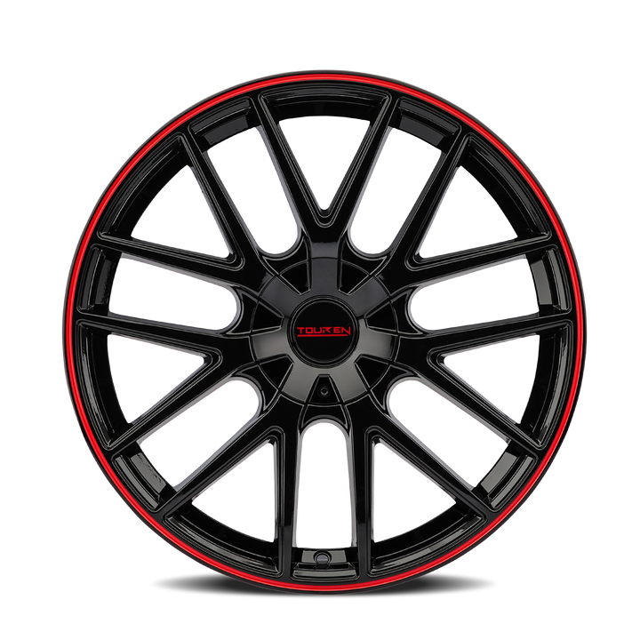 TR60 (3260) GLOSS BLACK WITH RED RING